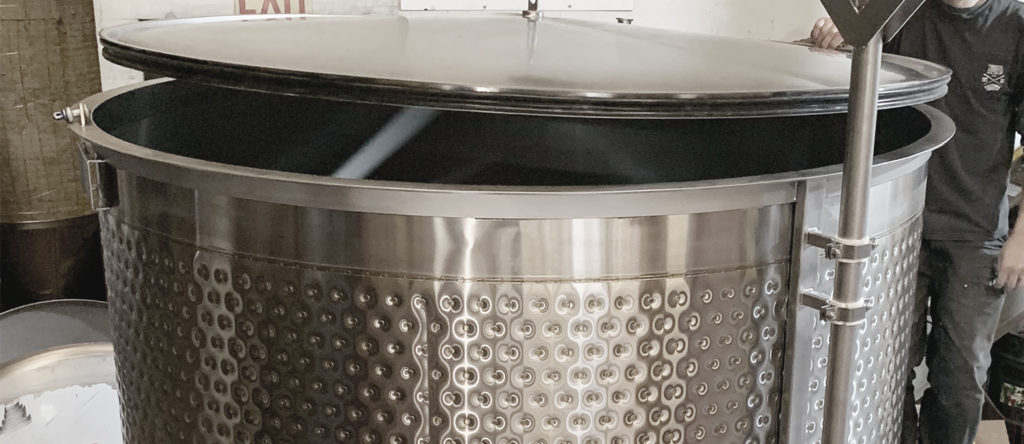 Open Top Wine Fermenters from Portland Kettle Works